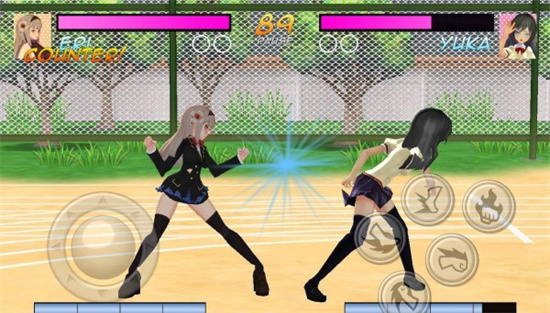 高中女生格斗模拟器最新版